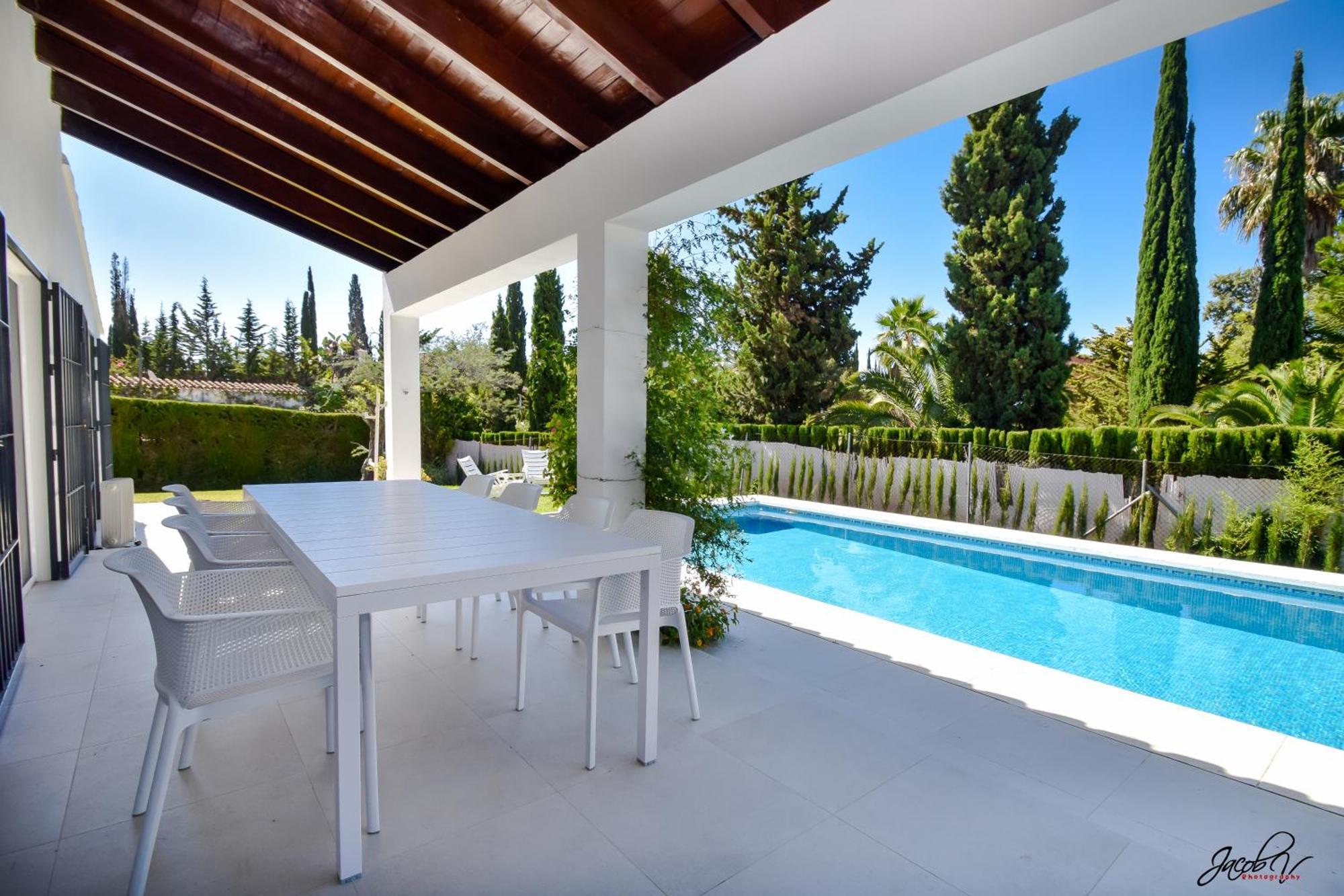 Great Villa Near Beach And Marbella Buitenkant foto