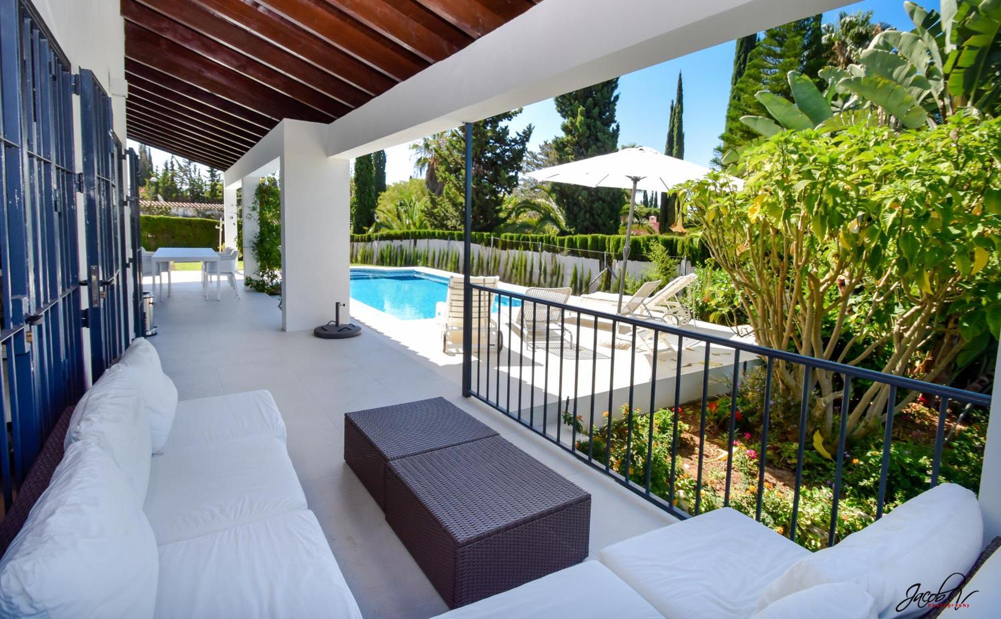 Great Villa Near Beach And Marbella Buitenkant foto